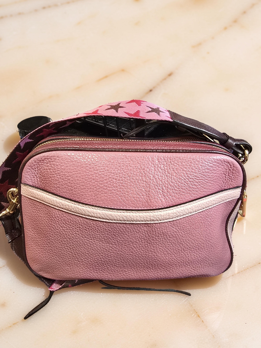 Coach Jes Crossbody in Colorblock Rose - 2 Hangtags - Picture 6 of 12